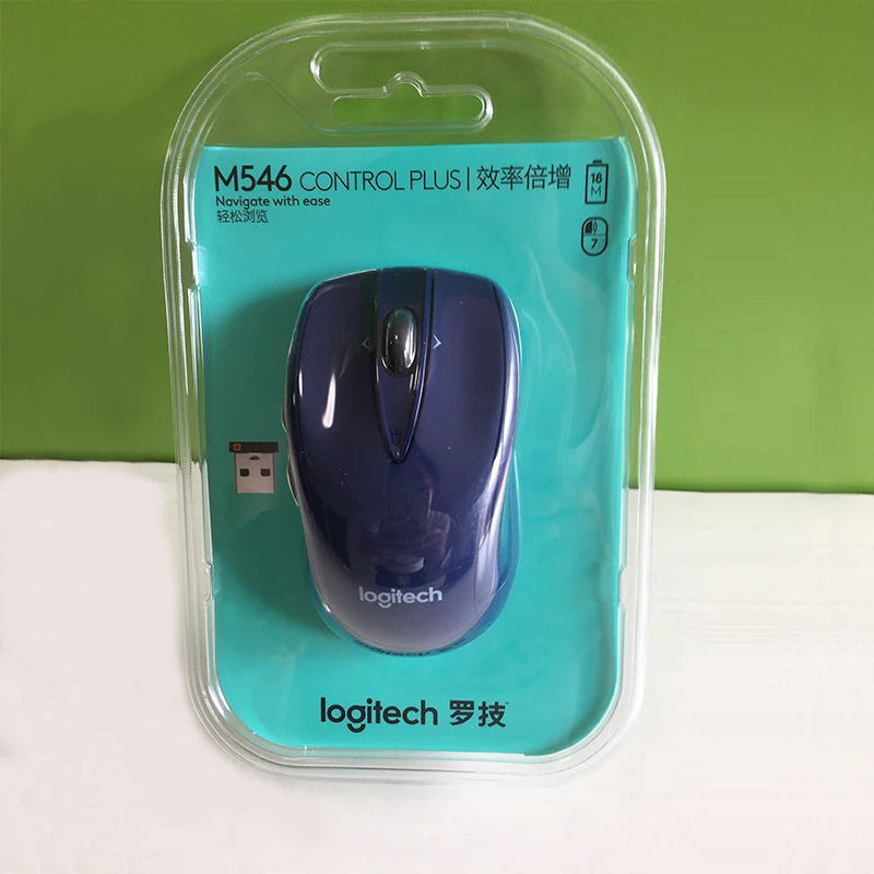 

Logitech M546 Wireless Mouse Gaming Laptop PC Gamer Mini Mice 1000dpi Optical Ergonomic Computer Mouse Logitech M546 Wireless Mo