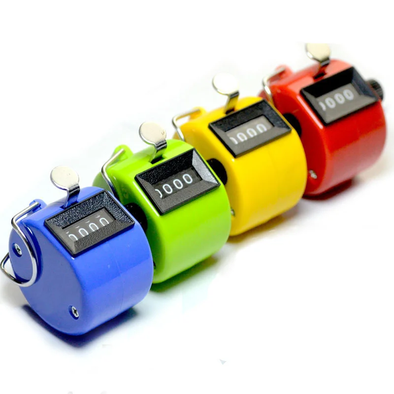 

Profession Machinery Four-Digit Counter Mechanical ABS Plastic Manual Reading Buddha Frequency Counter Analysis Equipment