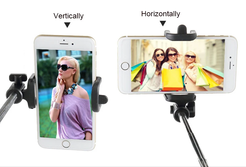 ManiFun Battery Free Selfie Stick Wired Extendable Monopod Cable Control Self-portrait for Android iPhone Samsung Xiaomi (8)