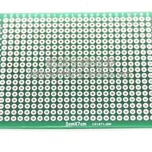 Прямая поставка 20 шт 5*7 4*6 3*7 2*8 см двухсторонняя медь DIY Прототип pcb Универсальный комплект платы для Arduino