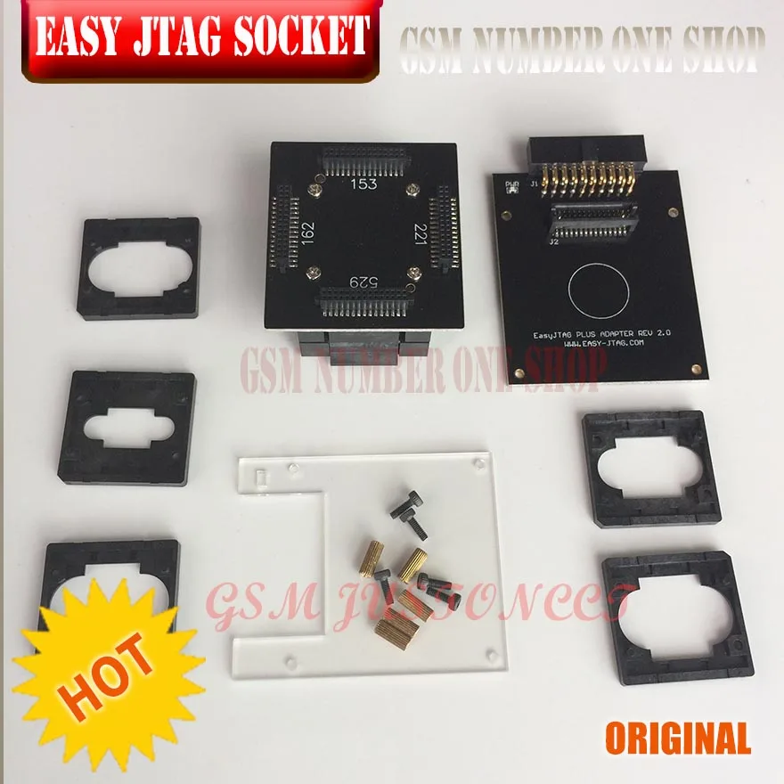 Легкий JTAG плюс коробка EMMC гнездо(BGA153/169, BGA162/186, BGA221, BGA529