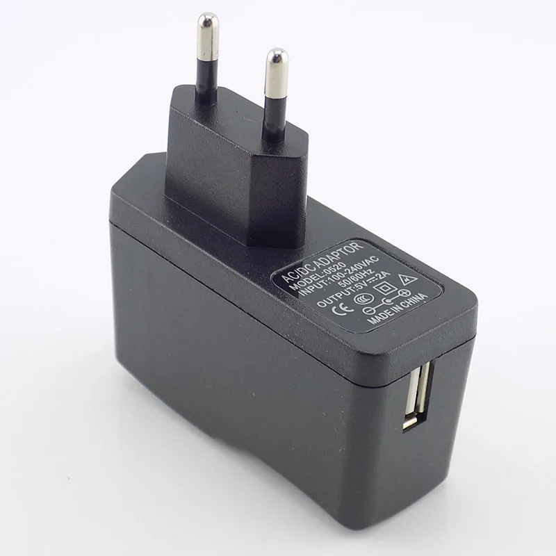 Micro USB Зарядное устройство 5V 0.5A 1A 2A 3A стены переменного тока в постоянный ток