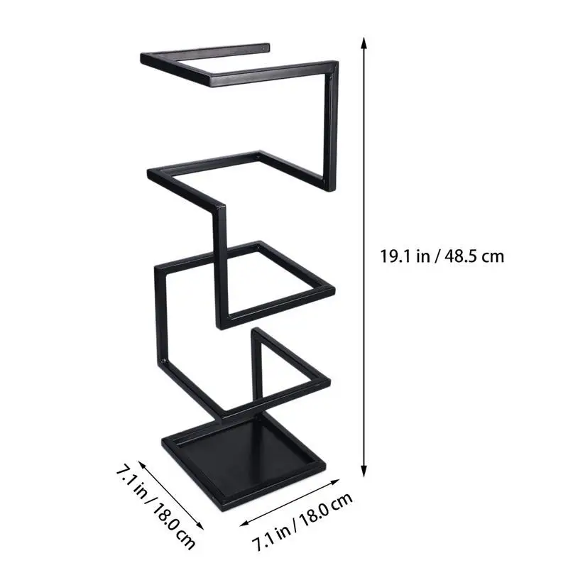 OUNONA креативная подставка для зонтов, металлический стеллаж для хранения зонта, органайзер для прихожей, прихожей, офиса