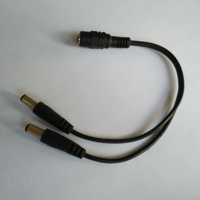 

Gakaki 100Pcs 2.1*5.5mm Cctv Dc Power Supply 12V Pigtail 1 Female To 2 Male Splitter Plug Cable Cctv Accessories Cable Wholesale