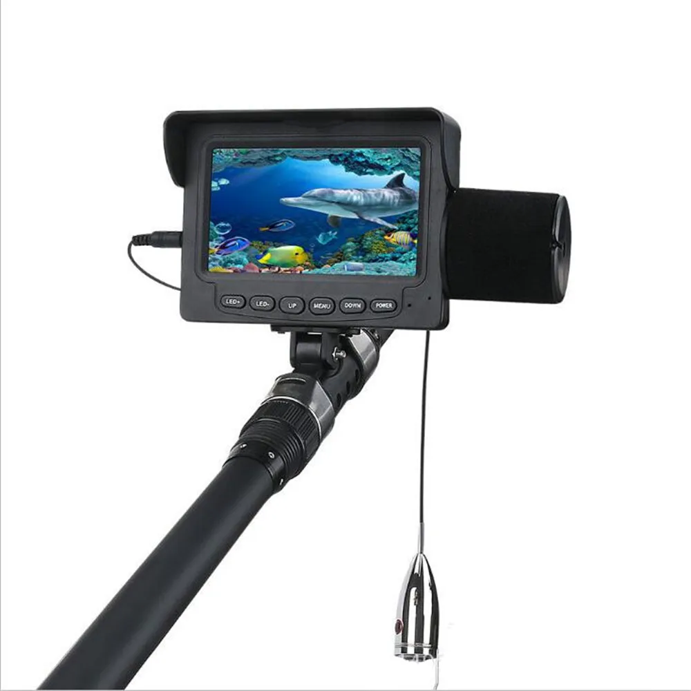 4.3 Inch 165 Degree 1000TVL Underwater Fishing Camera Stainless Steel