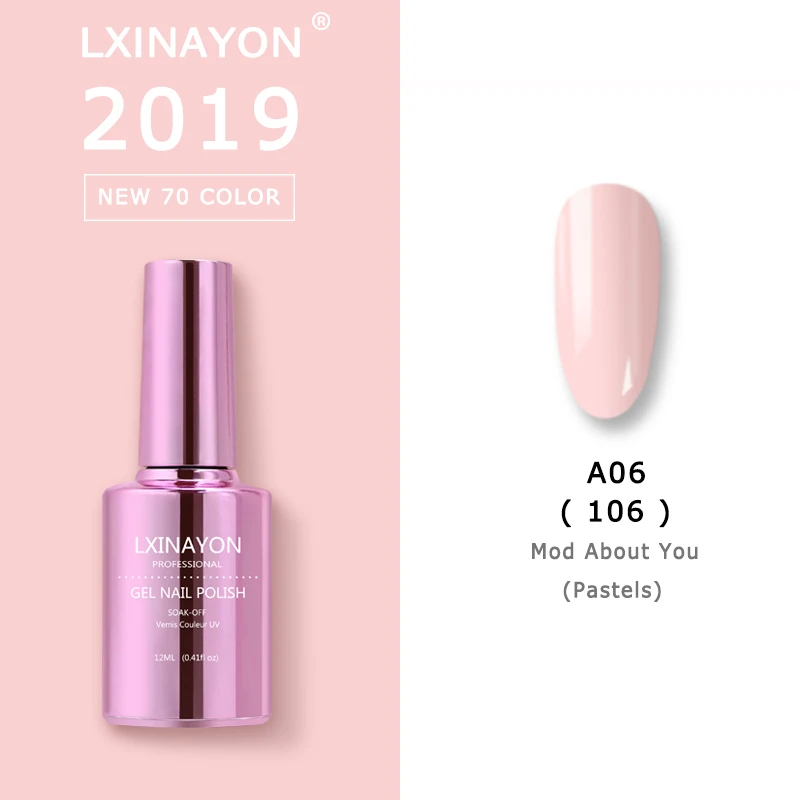 

70 Color Gel Varnish Nail Polish UV Hybrid Nail Art Manicure Nails Gel Lacquer 12ML Vernis Semi Permanent primer gel nail polish
