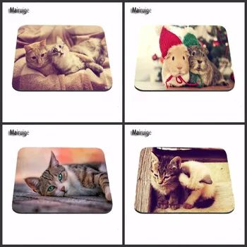 

Mairuige Personalized lazy cat New Arrival aming Accessory Rubber Silon Anti-slip Mousepad PC Computer Gaming Mouse Pad Mat
