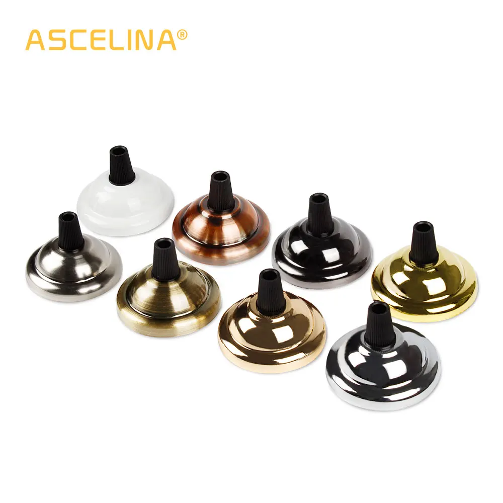 ASECLINA Lamp Base Retro Vintage Antique Ceiling Plate Lamp Holder Electroplating Iron e27 Pendant Light Accessory For Home deco europe style metal violin model retro nostalgic ornaments vintage violin craft bar home decor accessories gift antique