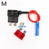 M/S/Mini ATM Auto Fuse Adapter tap Dual Circuit Adapter Holder For Car Auto Truck with Blade Auto Fuse ► Photo 2/6