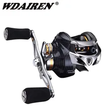 Right/Left Fishing Reel 18+1BB Ball Bearings carbon Baitcasting Reel 6.3:1 Carp Fishing Coils Gear 198g Saltwater Fishing