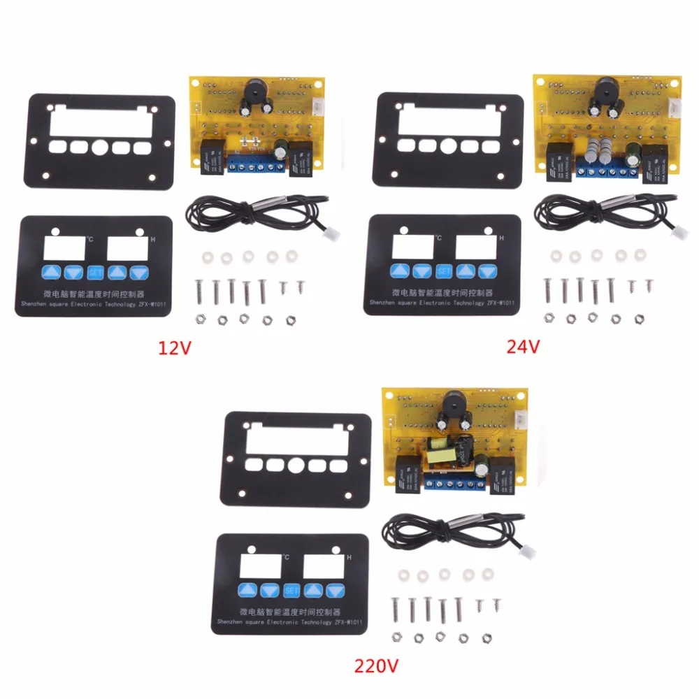 

Temperature Controller Digital Intelligent Temperature Time Controller Thermostat Timer Switch W1011