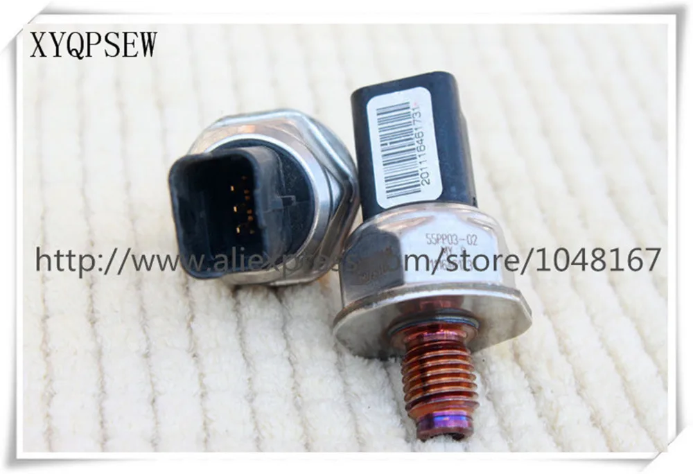 XYQPSEW 2 шт. OEM 55PP03-02 9307Z511A 9307-511a датчик давления топливной рейки для Citroen/Peugeot |