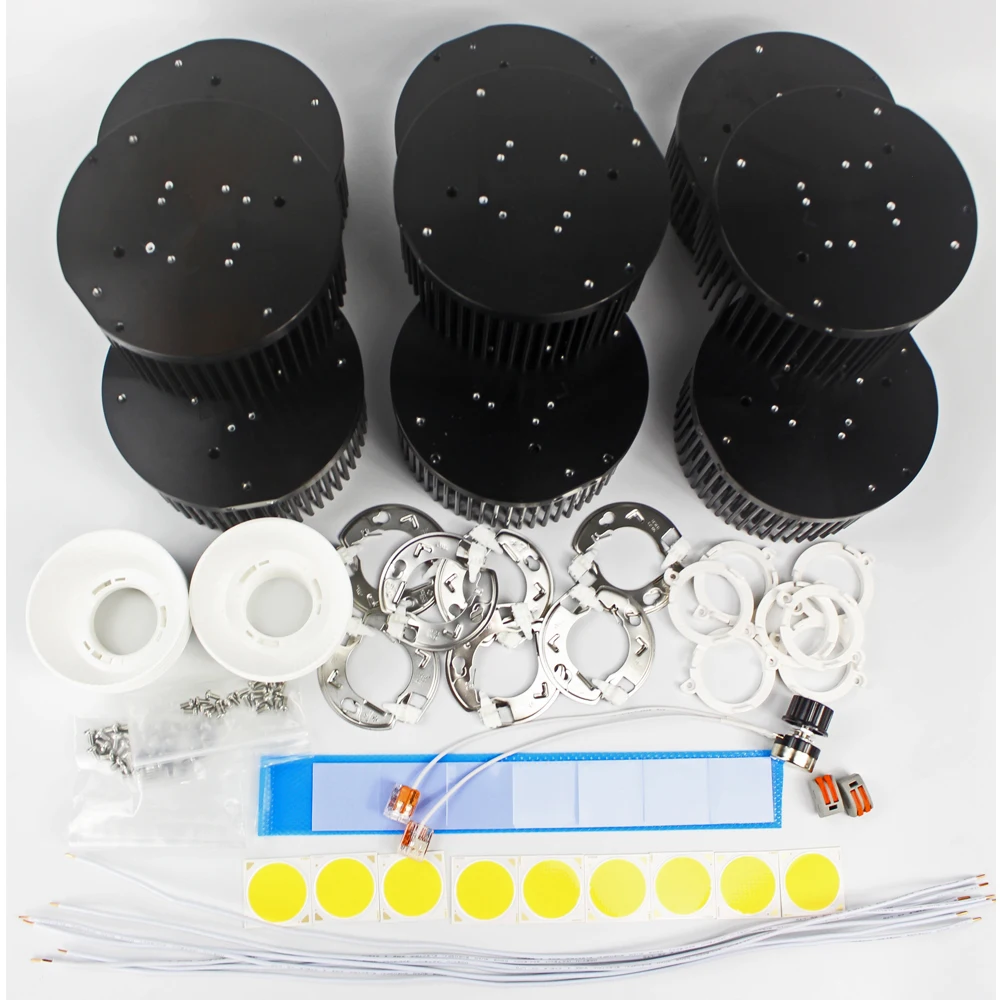 200W 300W 450W CREE Cob CXB3590 светодиодный набор промышленных ламп 3000 K/3500 K с регулируемой