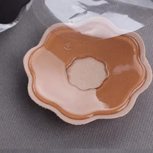 DeRuiLaDy 1 пара наклейка на груди сексуальный многоразовый самоклеющийся силиконовый бюстгальтер в виде прикрытий для сосков коврик Лепесток для предотвращения протекания для груди паста