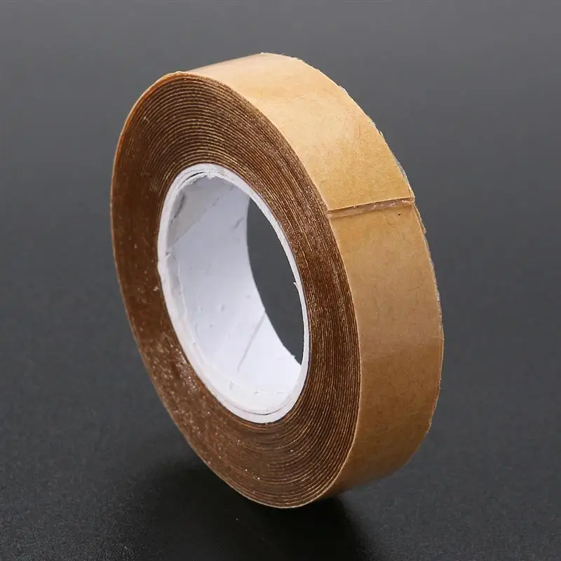 1PC Waterproof 1cm X 3 yard Double Sided Toupee Adhesive Tape Traceless Super Glue Tapes For Skin Weft Wig Human Hair Extension