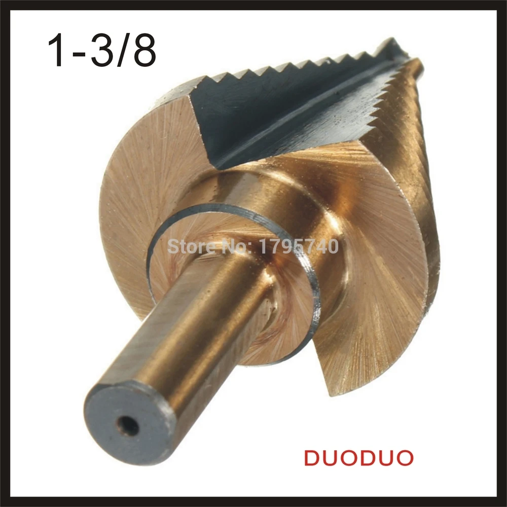 1PC 1/4" to 1 3/8 Hss Cobalt Large Step Drill Bit Power Tools Universal