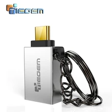 Адаптер TIEGEM usb type C OTG адаптер type-C штекер USB 3,0 Женский USB C OTG адаптер конвертер для Xiaomi 6 Macbook Nexus 5X6 P Google