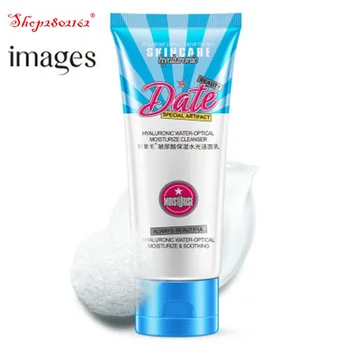

2018 Image Hyaluronic Acid Moisturizing Water Cleansing Milk Moisturizing Skin Rejuvenation Moisturizing Facial Cleanser