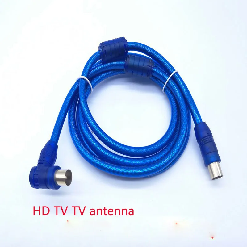

Oxygen-free copper high quality antenna cable TV antenna cable male to male connector connector finished cable TV cable