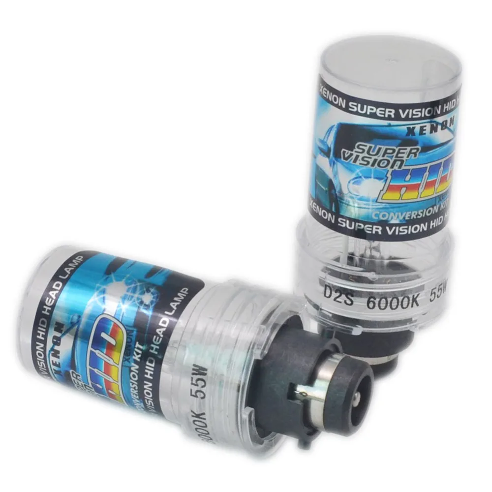 Один комплект ксеноновых ламп HID Kit AC 55W D2S ксеноновая лампа цифровой Балласт для