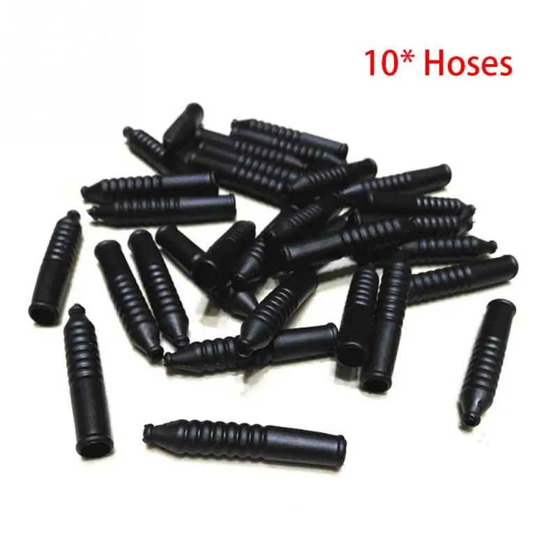 

10pcs Bike V-Brake Cable Hoses Bicycle V brake Pipe Brake Line Trap Rubber Boot