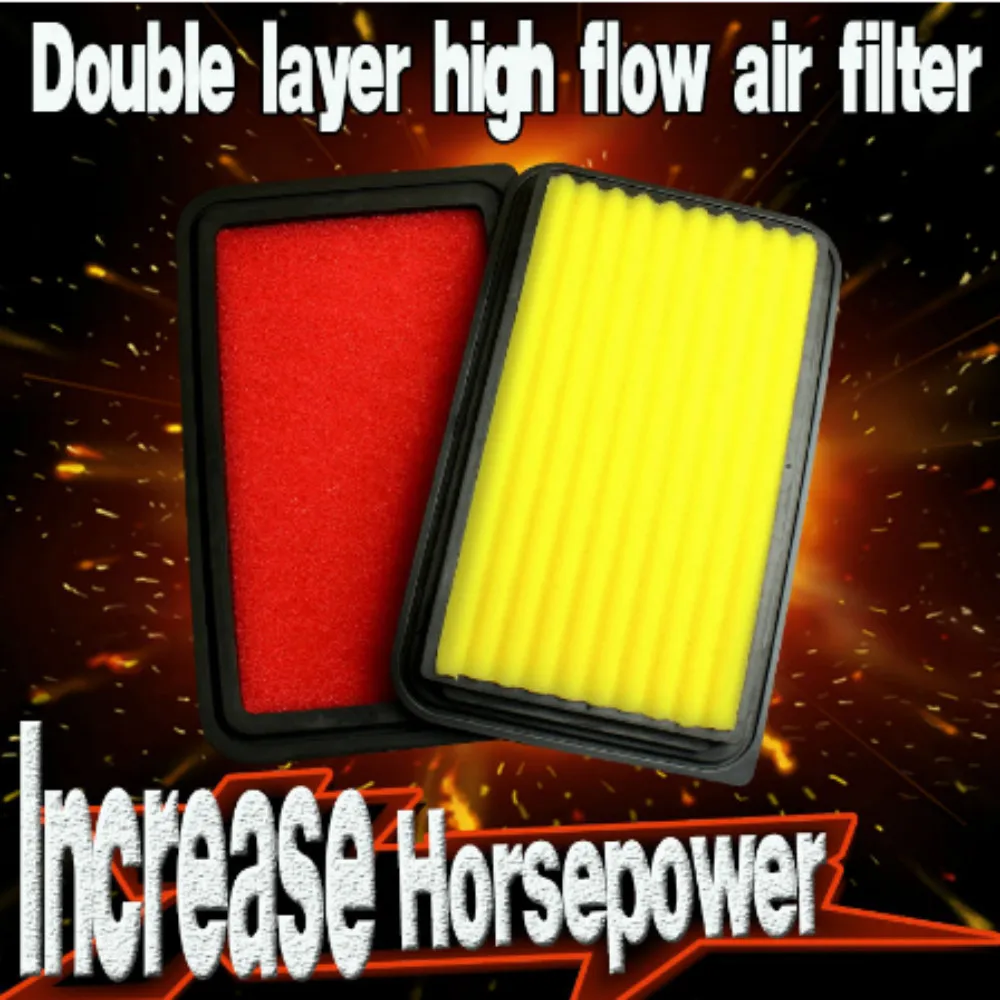 

1Pcs Double layer Car High Flow Air Filter Auto Super Hybrid Air Filters Car Accessories for TOYOTA SIENNA 3.3L V6 2004-2006