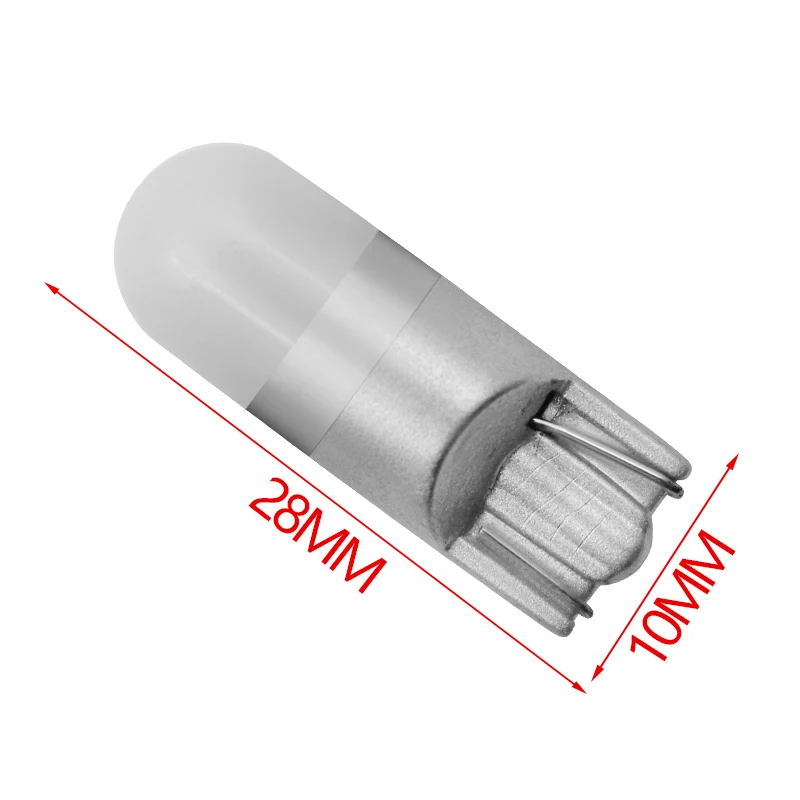 1x6000K белый автомобильный светильник T10 W5W Led Wedge Bulb 3030 1SMD авто Купол Чтение