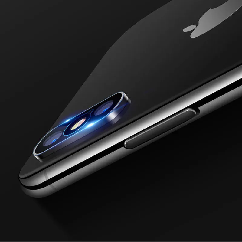 Закаленное стекло для объектива камеры iphone X Xs Max QQ гибкая мягкая защитная пленка