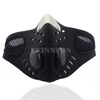 

50Pcs/Lot New Arrivals 2017 Motorcycle Ski Anti-pollution Mask Sport Mouth-muffle Dustproof With Filter