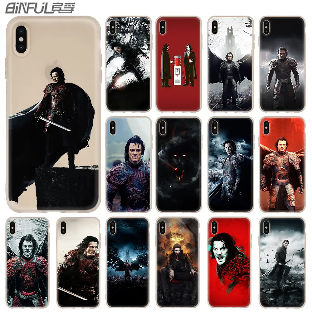 Dracula the vampire Silicone Soft Phone Shell Case for iPhone 13 12 11 Pro X XS Max XR 8 7 6 Plus SE 2020 Coque | Мобильные телефоны