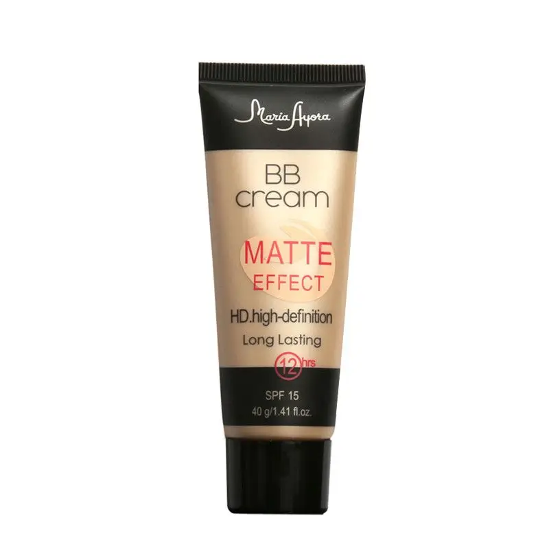

1PCS Professional Ladies Make Up Sun Block Matte BB Cream Natural Long Lasting Face Concealer Makeup Base BB CC Cream