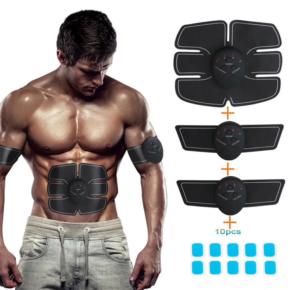 Abdominal-Cervical-Electronic-EMS-Muscle-Exerciser-Body-Slimming-Shaper-Power-Muscle-Trainer-Arm-Exercise-Equipment-Patch