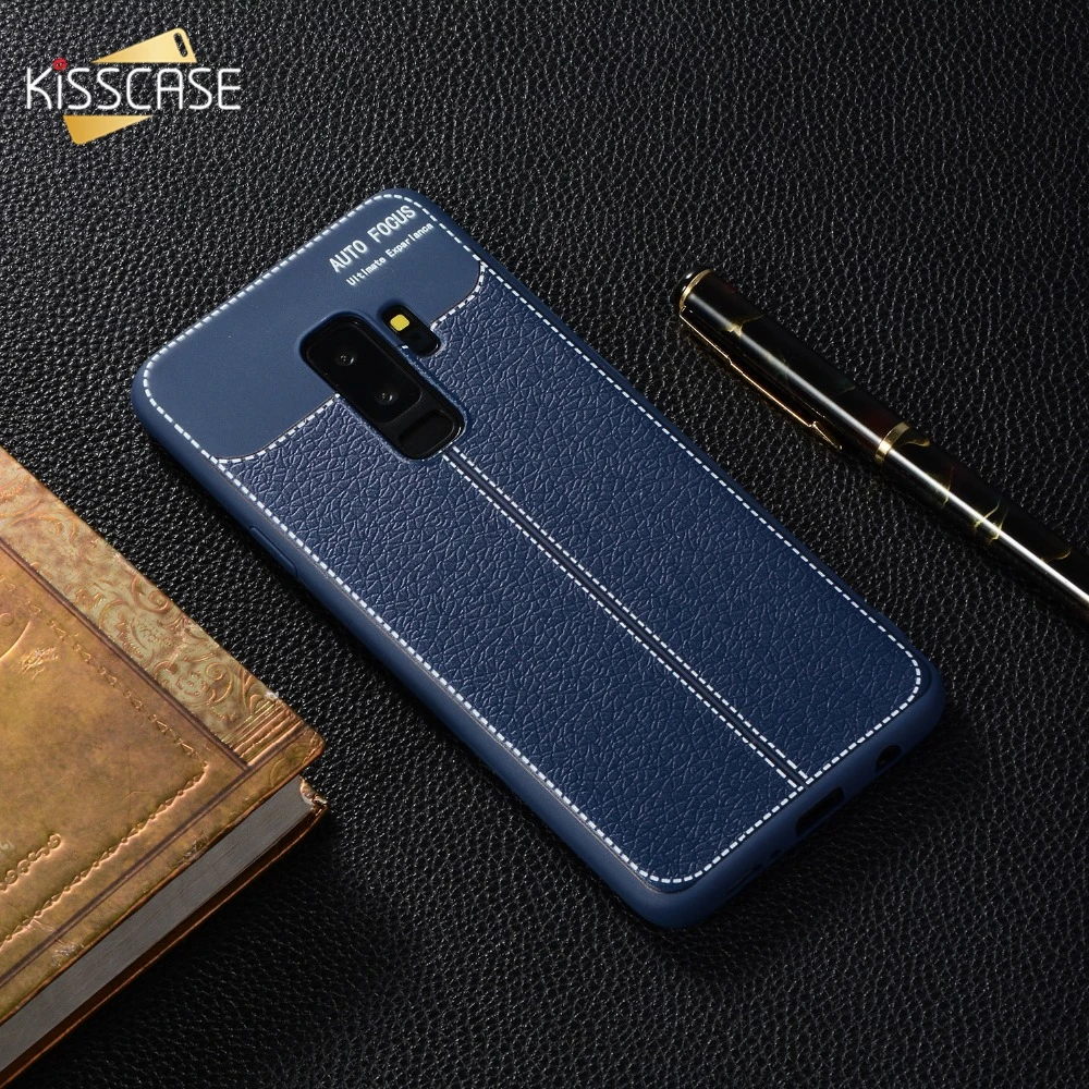 KISSCASE деловой кожаный чехол для Samsung Galaxy A6 A8 J3 J4 J6 J7 J8 2018 A3 A5 J5 2017 J1 J2 2016 чехлы на