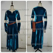 Brave Princesa Merida Cosplay Tailor made
