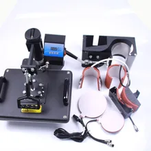 6 в 1 комбинированный пресс машина сублимационная машина для кружки фото печать шляпа плиты кружка сублимация для теплообмена пресс