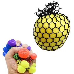 5,5 см забавные Антистресс мяч Squeeze игрушки снятие стресса фруктовый эластичный мяч аутизм настроение тревога помощи Squeeze Игрушка Подарки