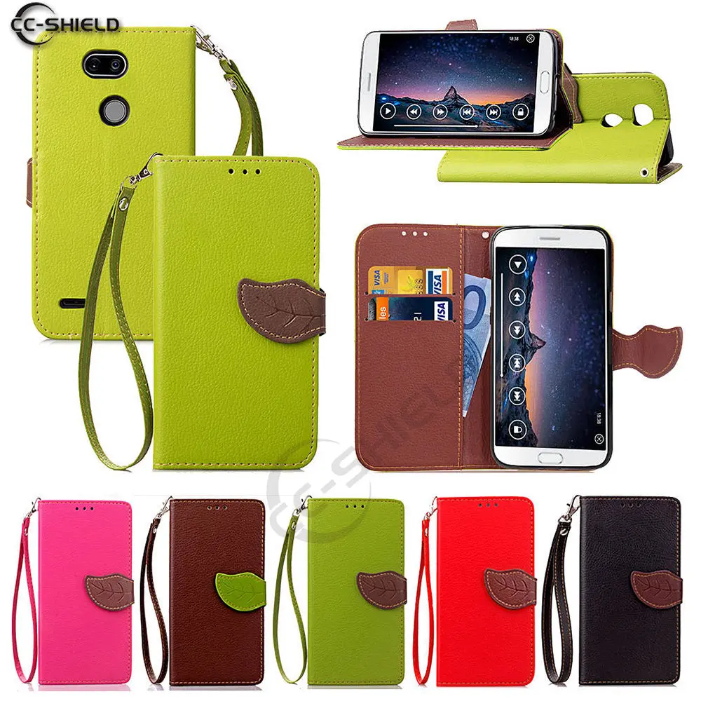

Leaf Wallet Case for LG X Power 3 X510WM Flip Case Phone Leather Cover for LG X Power3 LG-X510WM Luxury Wallet Silicone Cases