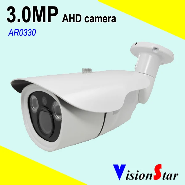 

2pcs Array Leds 3MP AHD Camera 2.8-12mm Varifocal Lens Bullet Waterproof for Outdoor and Indoor Using