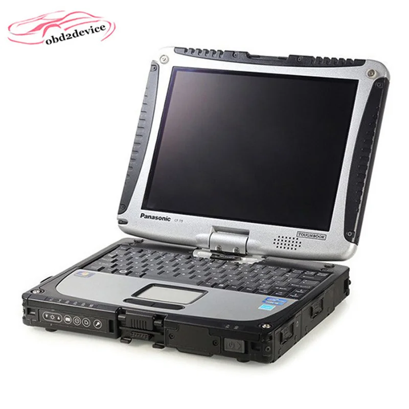 Ноутбук CF19 для mb star c4/c5/c3 icom A2 программное обеспечение в CF19PC сенсорный экран