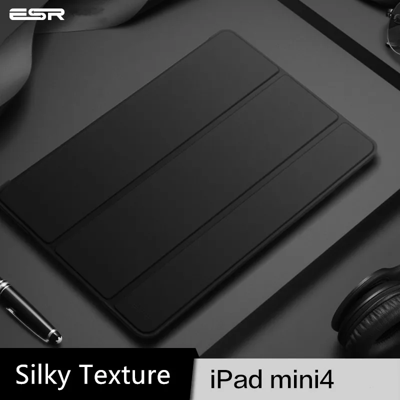 ESR Luxury PU Leather Case for iPad Mini 4 Flip Smart Cover for Apple iPad Mini 4 Mini4 A1538 A1550 7.9 Funda Protective Cases ESR Luxury PU Leather Case for iPad Mini 4 Flip Smart Cover for Apple iPad Mini 4 Mini4 A1538 A1550 7.9 Funda Protective Cases