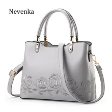 Nevenka 2017 Nouveau Femmes Sac Zipper Sac À Main Qualité Fleur Sacs Broderie Fourre-Tout Dame National Sac Messager de la Mode Féminine Sacs