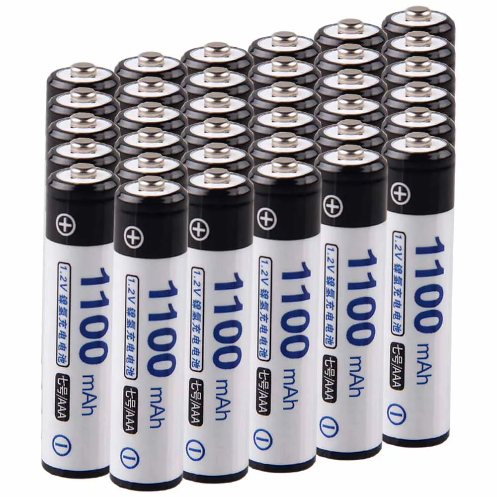 

Lowest price 35 piece AAA battery 1.2v batteries rechargeable 1100mAh nimh battery for power tools akkumulator