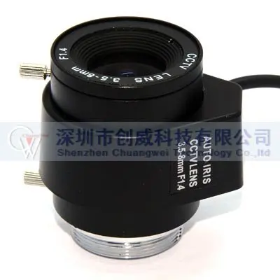 3,5-8 мм CS объектив Авто варифокальный Ирис Объектив 3,5 мм-8 мм CS объектив для камеры видеонаблюдения