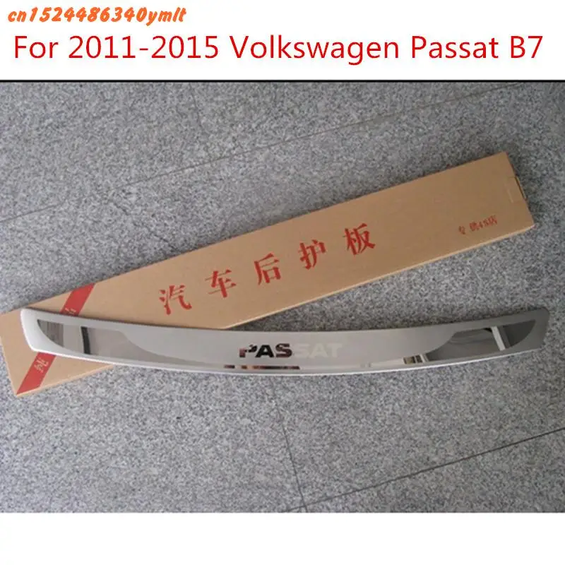 Автомобильные аксессуары Высокое качество нержавеющая сталь Задний бампер протектор порога для 2005-2010 Volkswagen Passat B6
