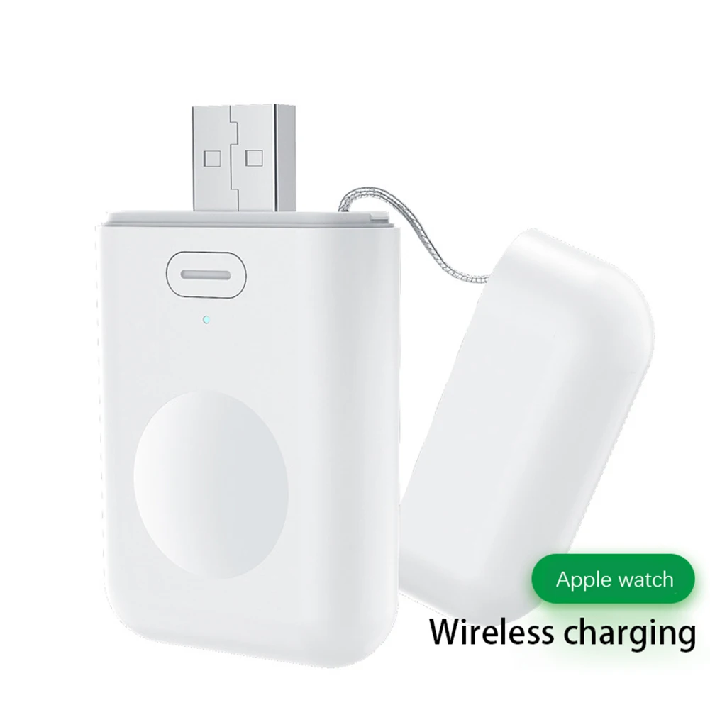 

1000mAh Wireless Charger Powerbank For Apple Watch Mini Power Bank For iWatch External Battery Charge Case