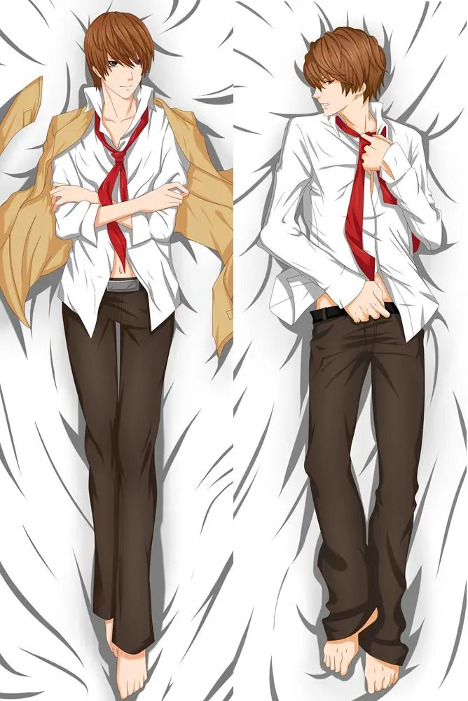 

Hot anime Death Note character L.Lawliet Pillowcase Desu Noto body pillow cover 78102