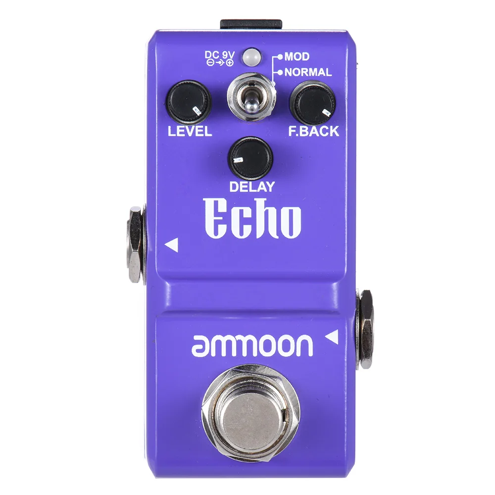

ammoon Guitar Pedal Nano Series Delay Guitar Effect Pedal True Bypass Aluminum Alloy Body Guitar Parts & Accessories