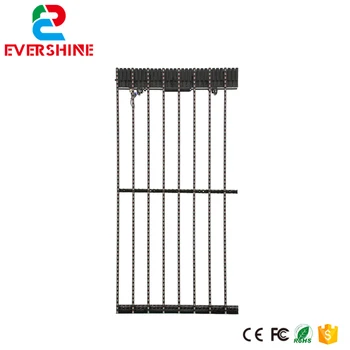 

New product led Grille display panel buyer customized size P60 transparent advertising screen