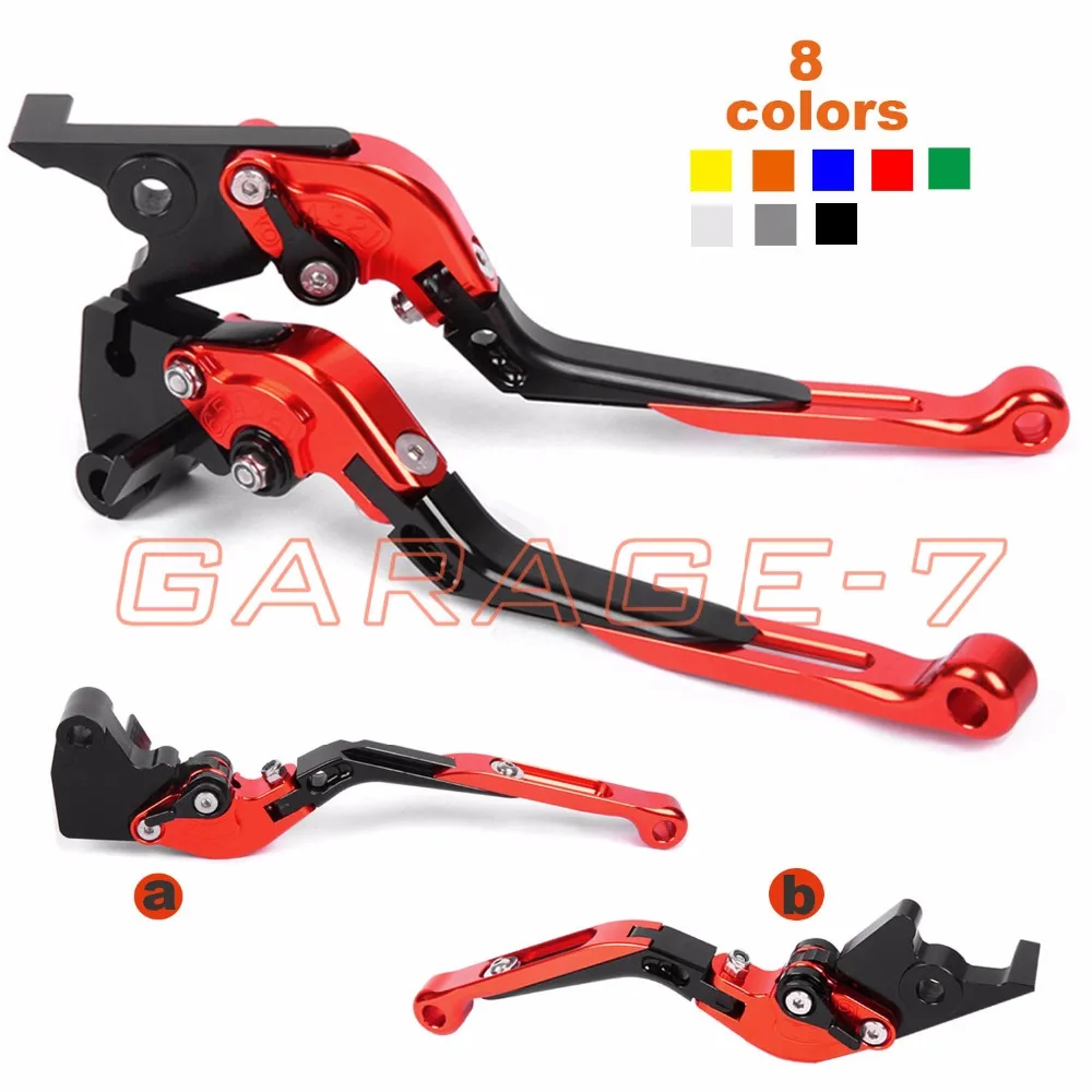 ФОТО For Yamaha R6S CANADA VERSION FZR400RR RD500LC YZF R6 CNC Motorcycle Foldable Extendable Brake Clutch Levers Folding Extending 
