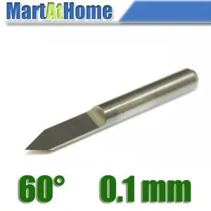 

10PCS/lot New Carbide PCB CNC Engraving V Bits 60 Deg 0.1mm for CNC Machinery Free Shipping #SM463 @CF